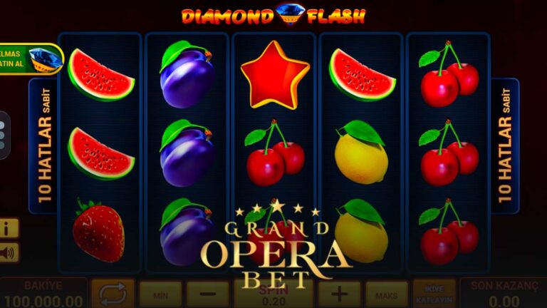 Grand Opera Bet Diamond Flash oyunu
