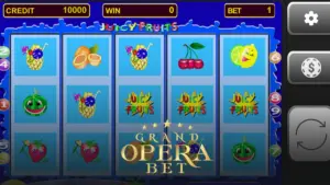 Grand Opera Bet Juicy Fruits oyunu