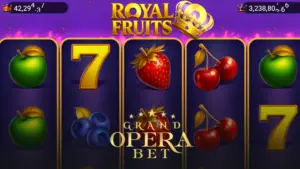 Grandoperabet Royal Fruits oyunu