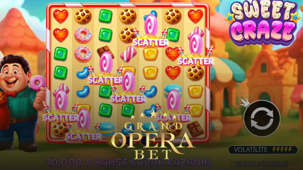 Grandoperabet Sweet Craze oyunu