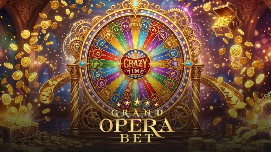 Grandoperabet Crazy Time oyunu
